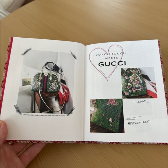 GUCCI MY SCRAPBOOK NEW Japan Red Monogram - Picture 4 of 9